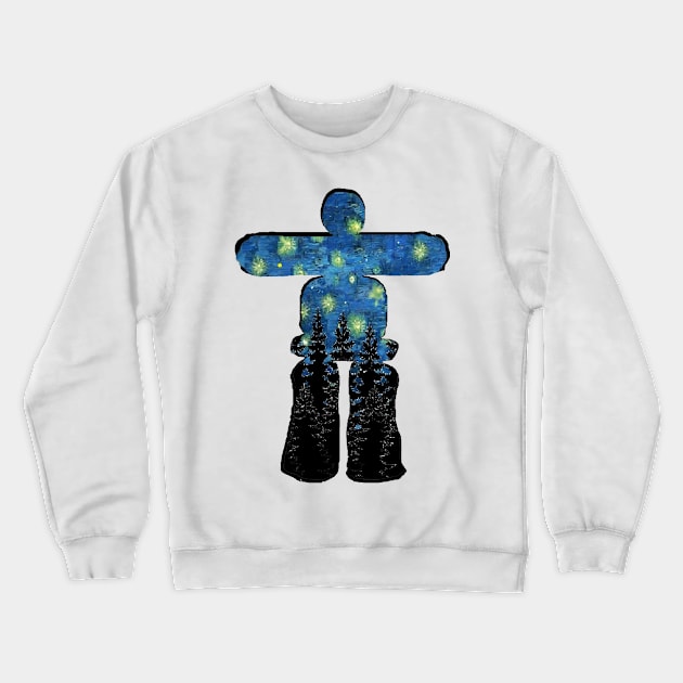 Human Marker Crewneck Sweatshirt by AROJA